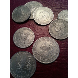 Pièces de 1 franc et 50 centimes